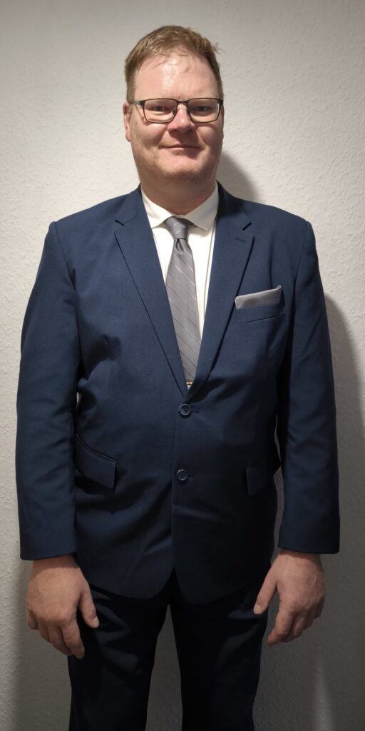 Matthias Dörr, der Bürgermeisterkandidat der Wählergemeinschaft Stammbach – Land